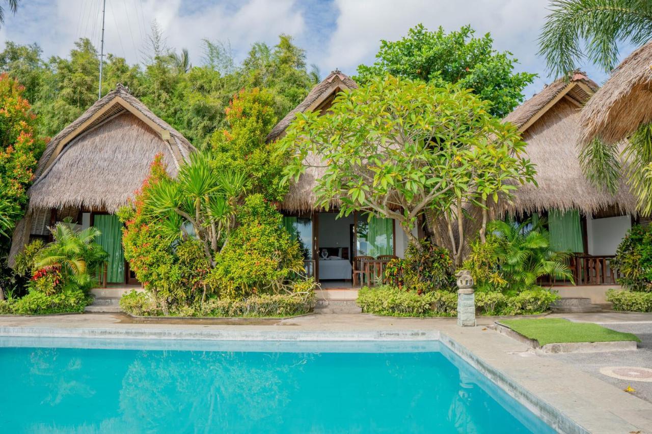 Krisna Bungalows And Restaurant Sekotong Exteriör bild