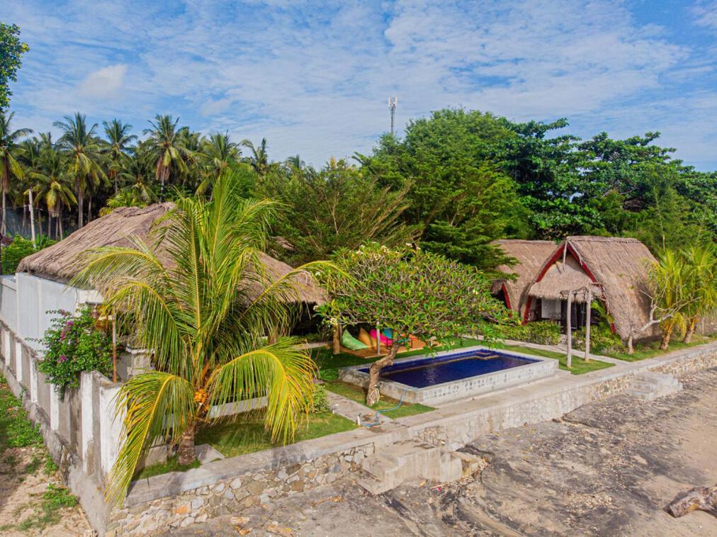 Krisna Bungalows And Restaurant Sekotong Exteriör bild