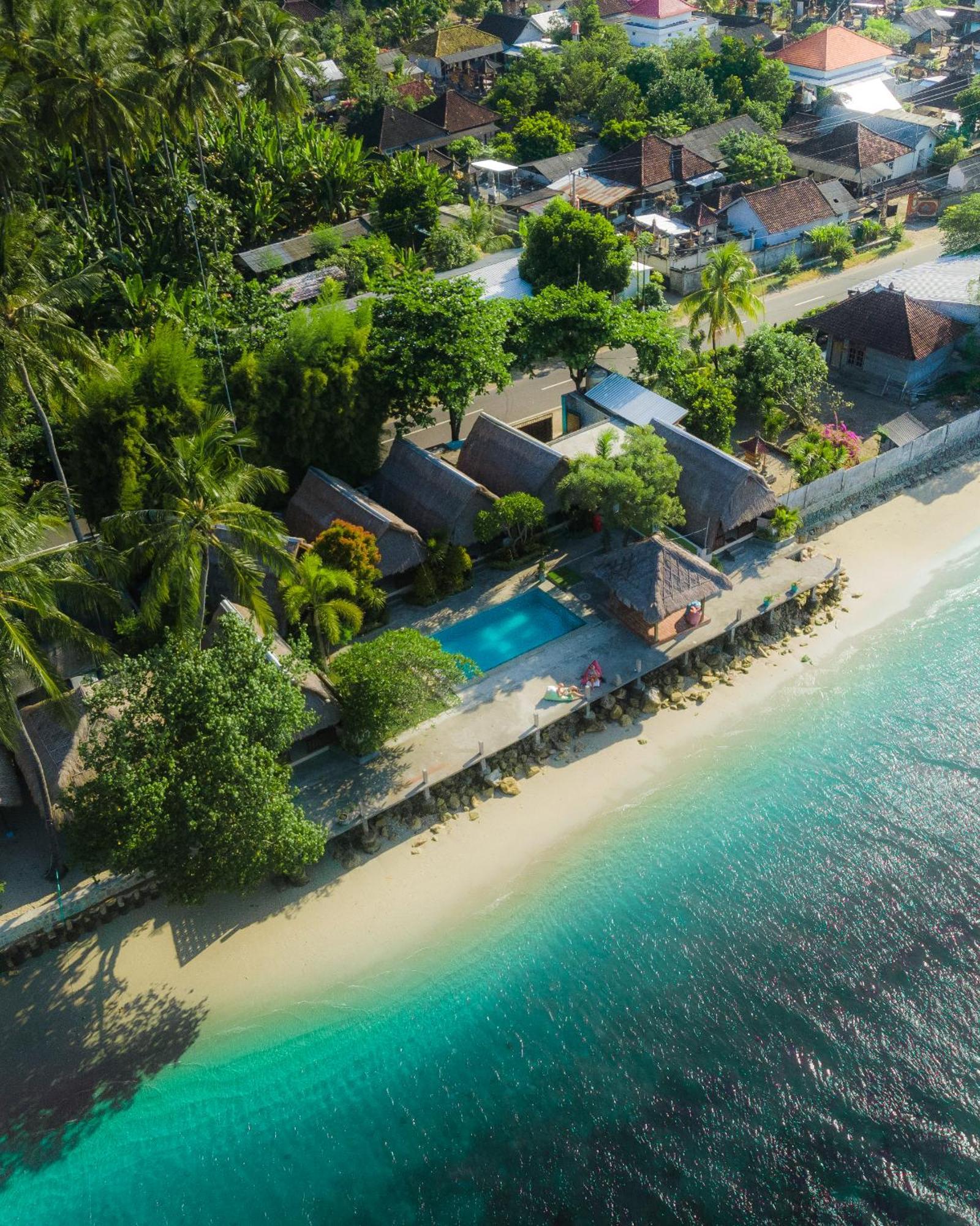 Krisna Bungalows And Restaurant Sekotong Exteriör bild