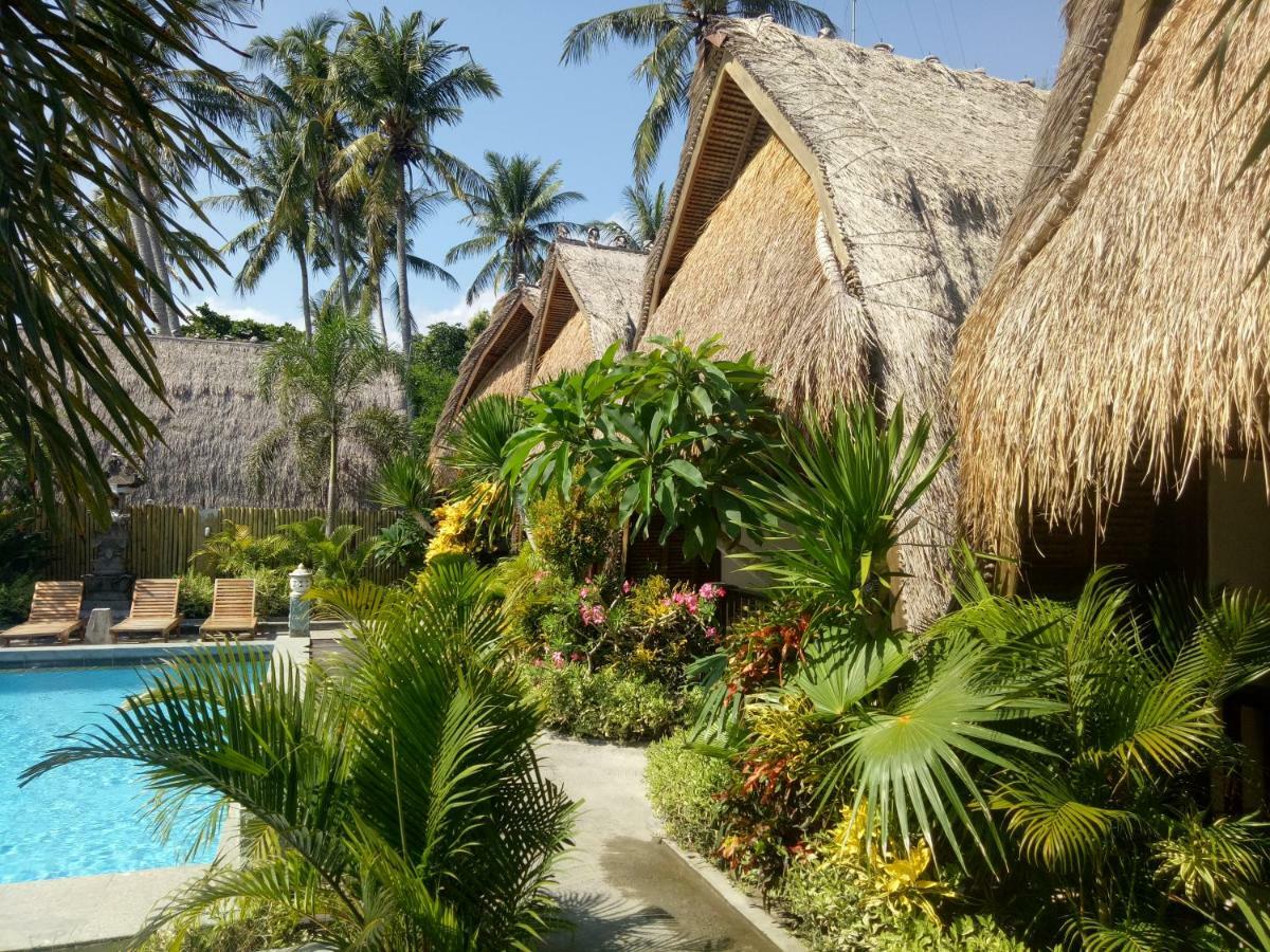 Krisna Bungalows And Restaurant Sekotong Exteriör bild